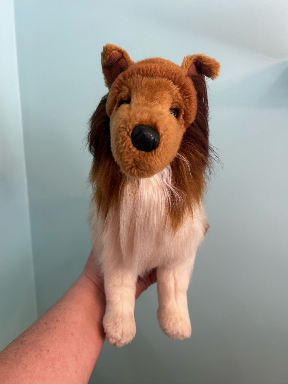 Douglas Cuddle Toys Whispie the Sheltie Dog #1997 Stuffed Animal Toy 16"